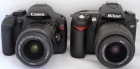 Nikon D90 versus Canon EOS 550D